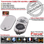 Télécommande PB422RF avec touche SOS pour alerte discrète immédiate