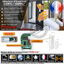 Capteur d'ouverture MD211RF Meian avec signal FSK 868 MHz anti-intrusion