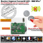 PB200R Bouton d'urgence mural sans fil | Alerte médicale Android / iOS