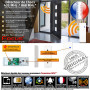 Détecteur vibrations MD2018R Meian pour portes et fenêtres sécurisées