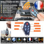 Télécommande PB-403R Meian 868 MHz, contrôle alarme et domotique à distance