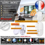 Détecteur de mouvement MC-565R DMT 868 MHz, sécurité maison et commerces