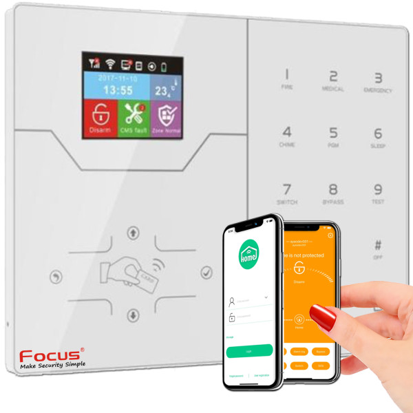 Système sécurisé compatible alarme iProtect et Evolution RCT/GSM haute fiabilité