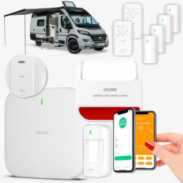 Alarme 4G Van Fourgon Aménagé sécurisant votre Camping Car en toutes situations
